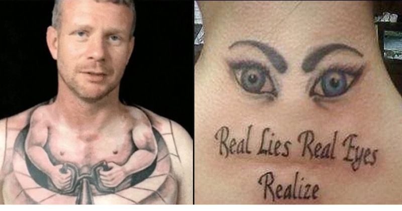 15 tatoeages uit de allerdiepste krochten van de hel