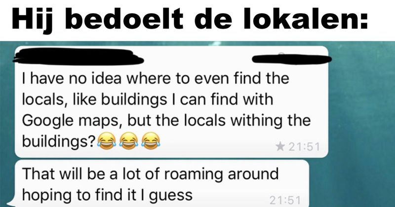 Hier weer 22 mensen die het niet helemaal begrepen hebben