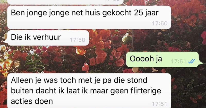 Jonge jongen die heel direct is verhuurt zijn zolder aan studenten maar is eigenlijk op zoek naar iets anders (3 screens)