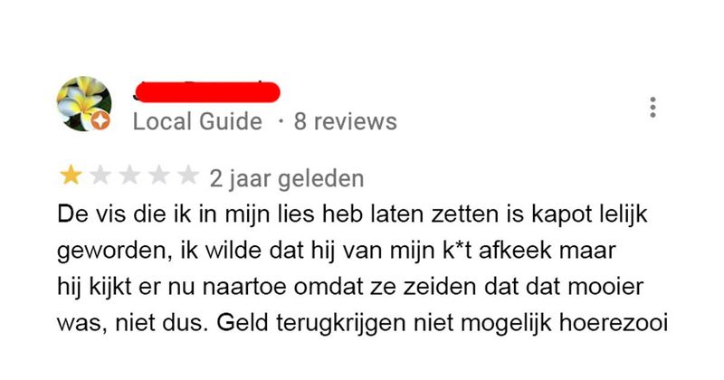 10 Google reviews van mensen die niet echt blij waren met hun tattoo
