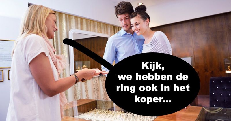 Dit is hoe een gemiddeld gesprek met een juwelier verloopt (13 screens)