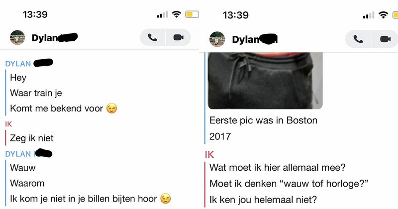 Jongen komt met ongevraagd fitness-advies en denkt dat vrouwen heel erg onder de indruk zijn van zijn aantal volgers op Snapchat (8 screens)