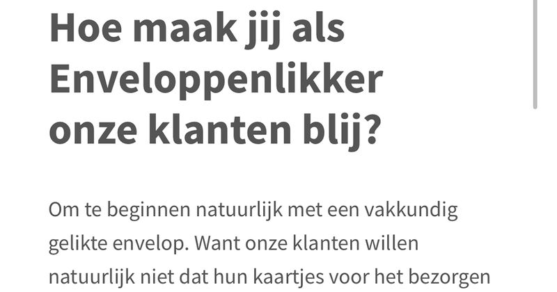 Als je nog op zoek bent naar een baan en heel erg van likken houdt dan is dit waarschijnlijk echt iets voor jou