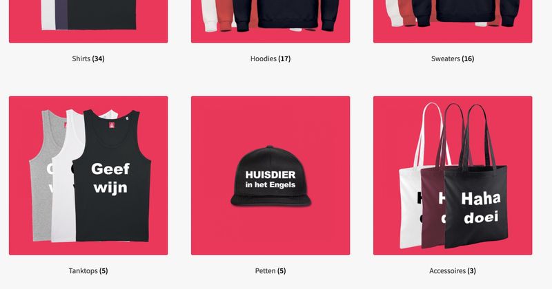 Nieuwe webshop!