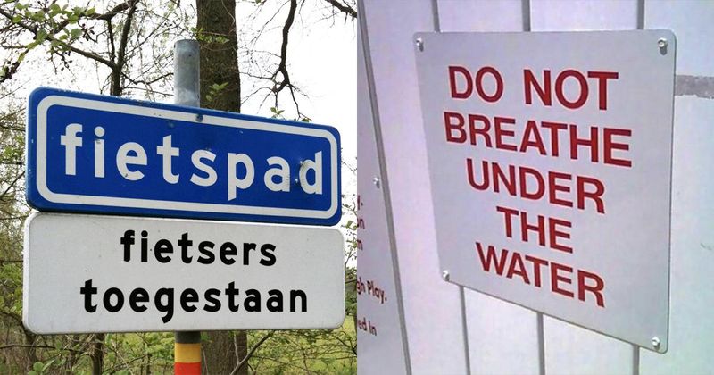 De 19 meest voor de hand liggende mededelingen ooit
