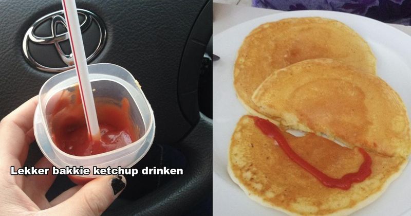 13 mensen die niet snappen hoe ketchup werkt