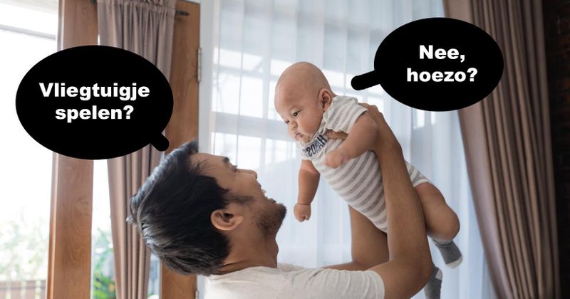 Vliegtuigje spelen