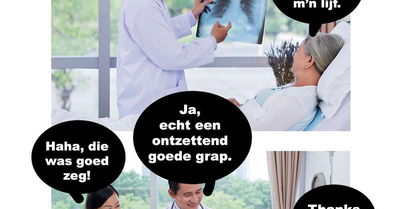 Echt een goede grap