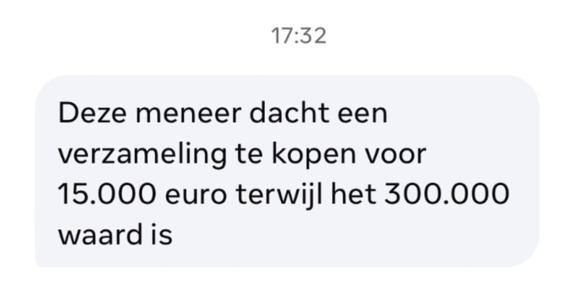 Hier weer een Marktplaats-gebruiker die het sprookjesbos in wordt gestuurd, ditmaal in Enkhuizen (7 screens)