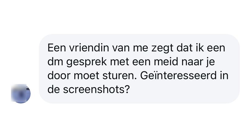 22-jarige jongen vindt leeftijdsverschil met 17-jarig meisje te groot en dat schiet bij haar compleet in het verkeerde keelgat (22 screens)