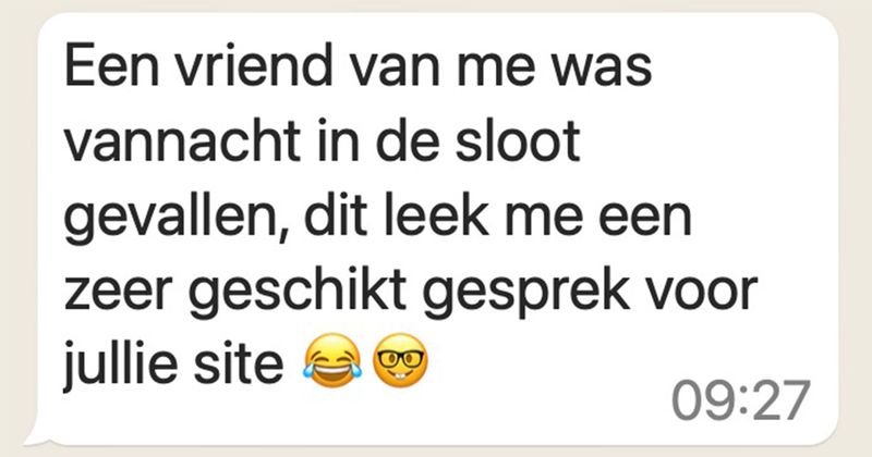 Avondje stappen eindigt in grappig avontuur nadat jongen in de sloot valt omdat ie dacht dat ie een schildpad zag (8 screens)