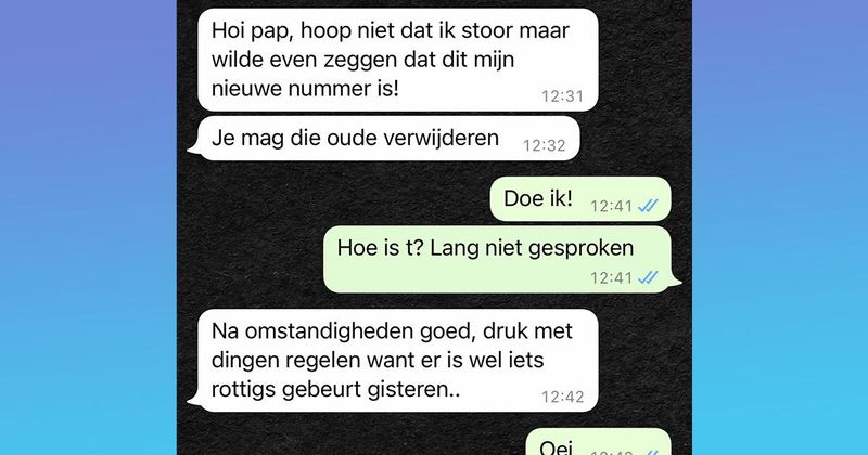 Hersenloze WhatsApp-oplichter wordt zelf in de maling genomen (7 screens)