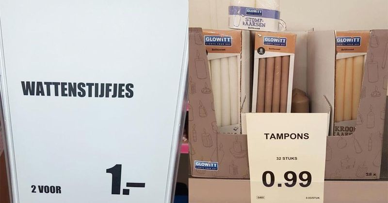 21 vet domme teksten in winkels waar je best weinig mee opschiet 