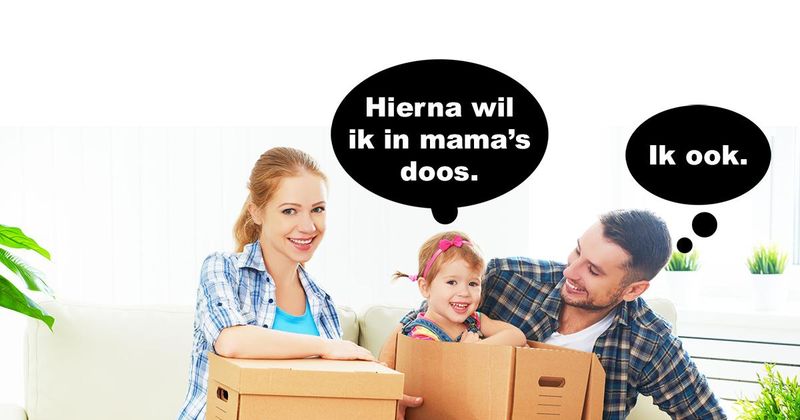 In mama's doos