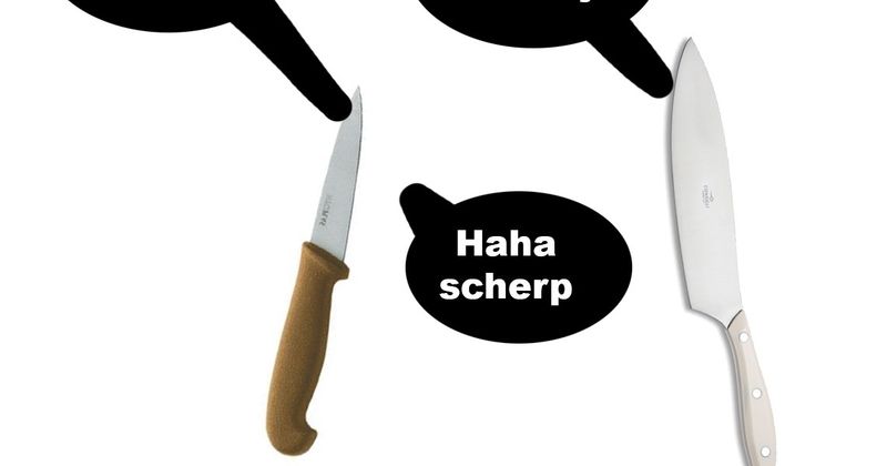 Echt scherp