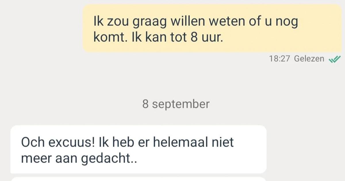 Vrouw wil kinderboeken komen ophalen bij iemand van Marktplaats