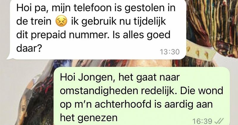 Oplichter probeert per ongeluk binnen 24 uur twee keer zijn 'vader' op te lichten via WhatsApp (6 screens)
