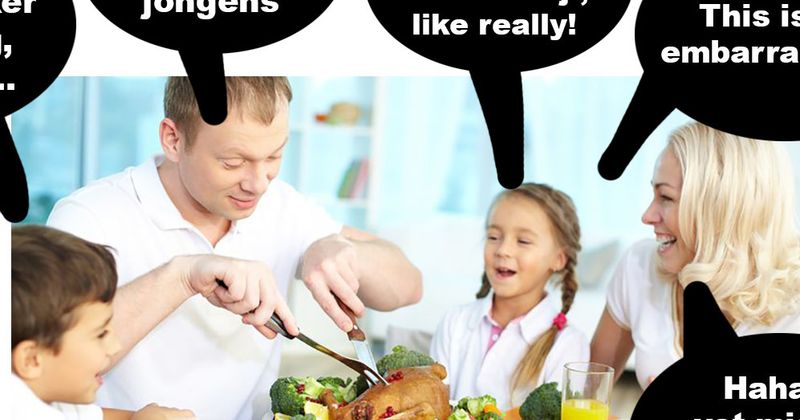 Vet mislukt die opvoeding