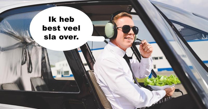 Iedere piloot die wel eens sla over heeft herkent deze miscommunicatie (15 screens)