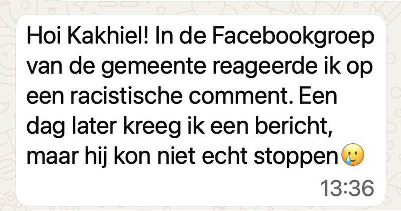 Hier weer een gast die niet echt snapt wanneer hij moet stoppen (4 screens)