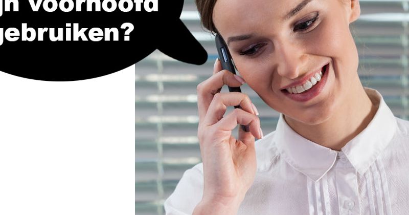 Vet groot voorhoofd