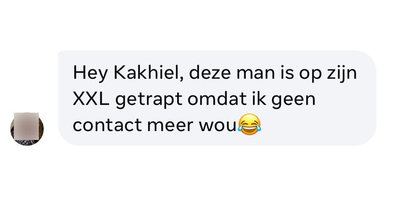 Man die naar eigen zeggen nogal 'populaire billen' heeft is op zijn XXL-geslachtsdeel getrapt als deze vrouw niet echt behoefte meer heeft aan contact (8 screens)