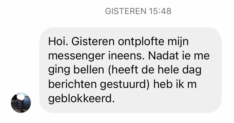 Man met superveel doorzettingsvermogen heeft niet echt in de gaten hoe irritant hij eigenlijk overkomt (9 screens)