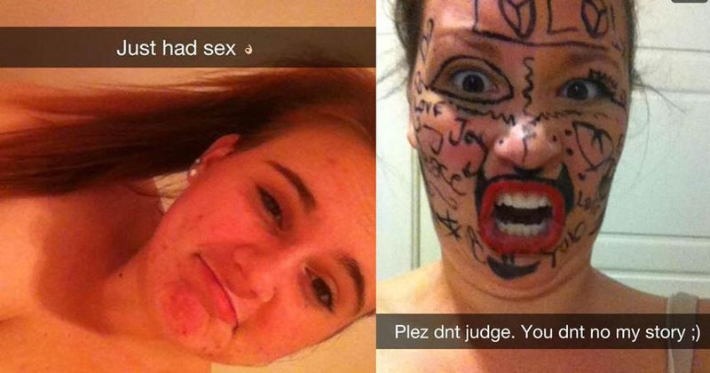 15 pijnlijk gênante Snapchat mislukkelingen om je weekend mee door te komen