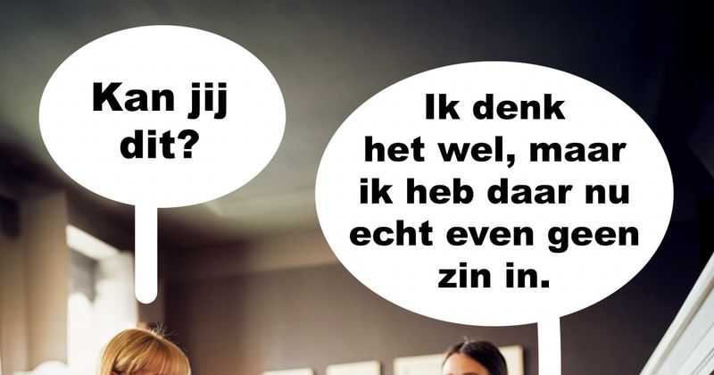 Geen zin in