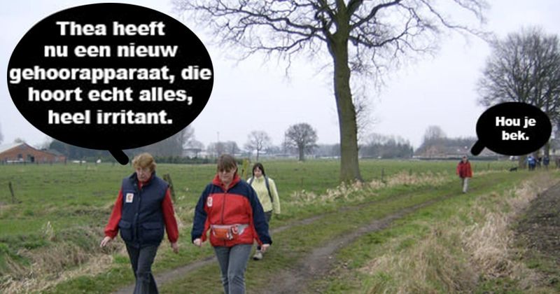 25 kutgrappen met mensen die aan het wandelen zijn