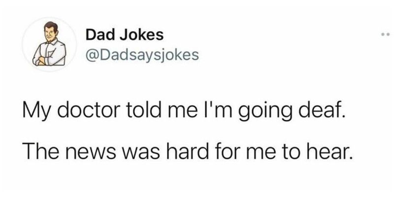 De 18 slechtste Dad Jokes om het niveau alvast mee te bepalen voor deze vrijdag