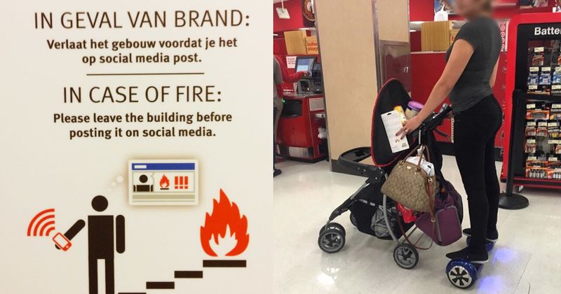 14 foto's die al je vertrouwen in de moderne mensheid snoeihard om zeep helpen