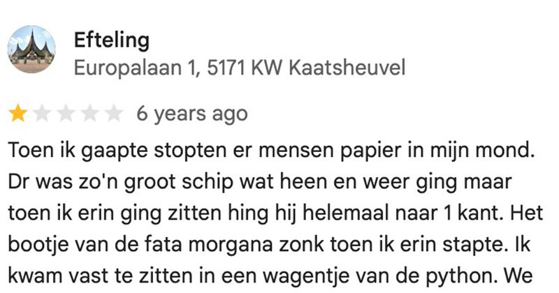 Hier 10 vermakelijke reviews van Ed de Jong