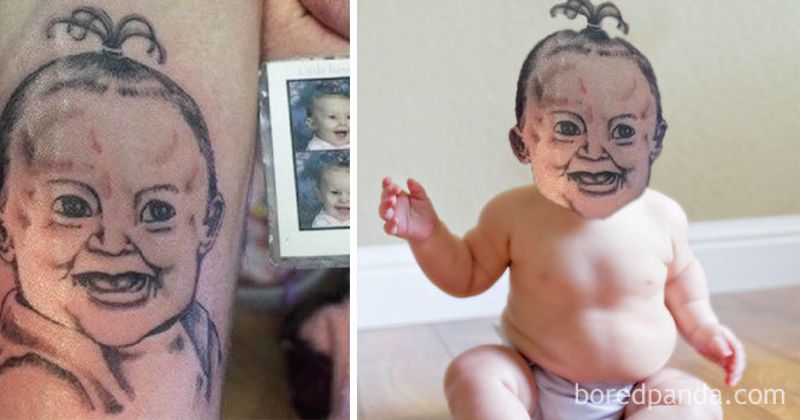 20 vet mislukte tattoo face swaps