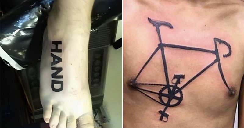 20 vet domme tatoeages om voor lul mee te lopen op het strand