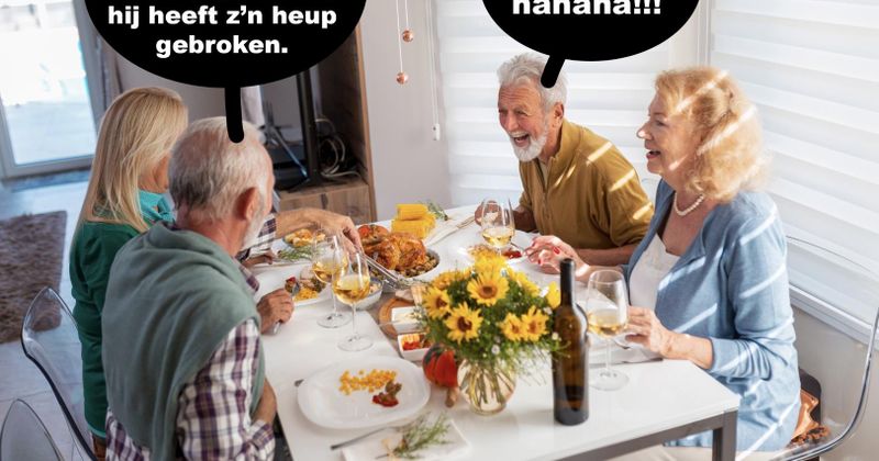 Vet grappig