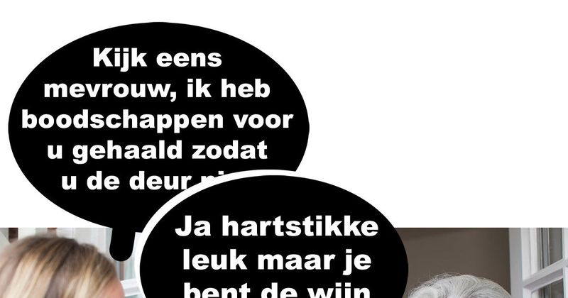 Geen wijn = optyfen
