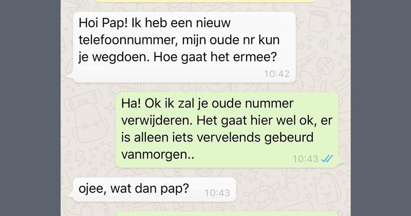 Domme WhatsApp-oplichter valt weer keihard door de mand (5 screenshots)