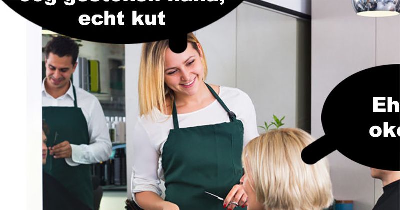 Haha echt kut