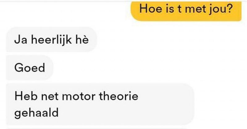 Dit is de enige juiste tegenreactie op gasten die in dating-apps meteen ongevraagd foto's van hun lichaam beginnen te sturen (2 screens)