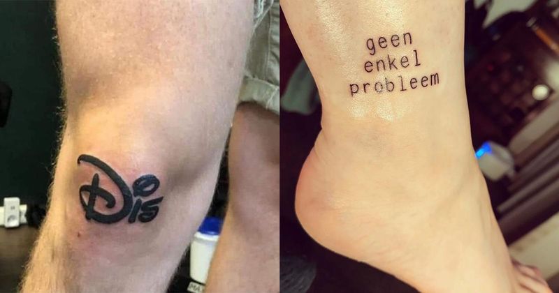 23 inspirerende woordgrappen die je op je lichaam kunt laten tatoeëren 