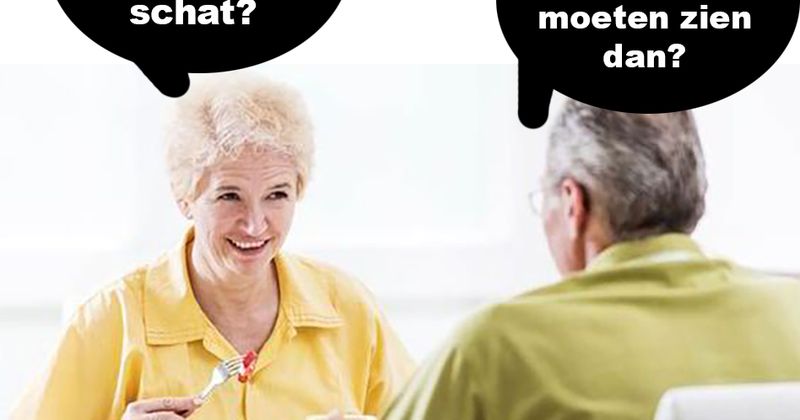 Oja nu je het zegt
