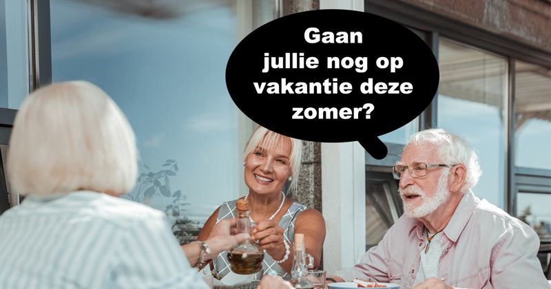 Dit is hoe een gemiddeld gesprek tijdens een seniorenreis verloopt (12 screens)