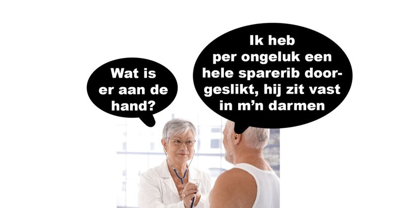 Evert bij de dokter