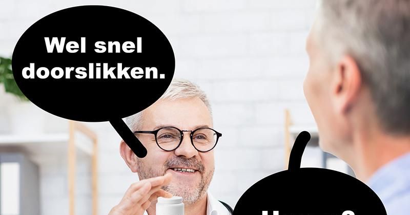 Snel doorslikken