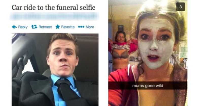 15 selfies waarmee al je hoop in de mensheid met één teug uit je lichaam wordt gezogen