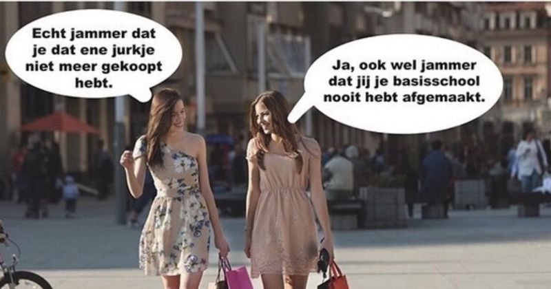 Echt jammer