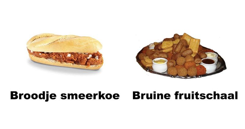 Hier nog wat grappige bijnamen voor snacks ingezonden door jullie (11 stuks)