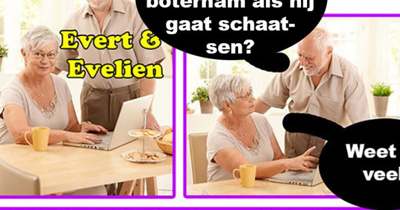Wat smeert een spin op z'n boterham als hij gaat schaatsen?