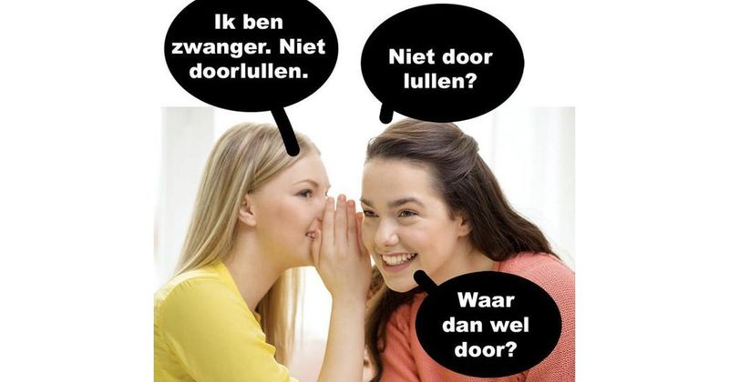 10 vet domme grappen met mensen die een kind krijgen